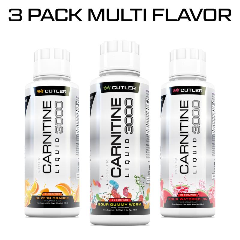 Cutler Nutrition Liquid Carnitine 3000