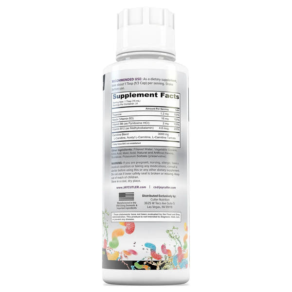 Cutler Nutrition Liquid Carnitine 3000